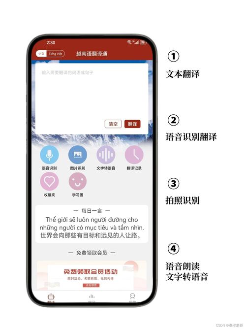 好用的越南語翻譯軟件 越南語翻譯通，精準翻譯與學習助手